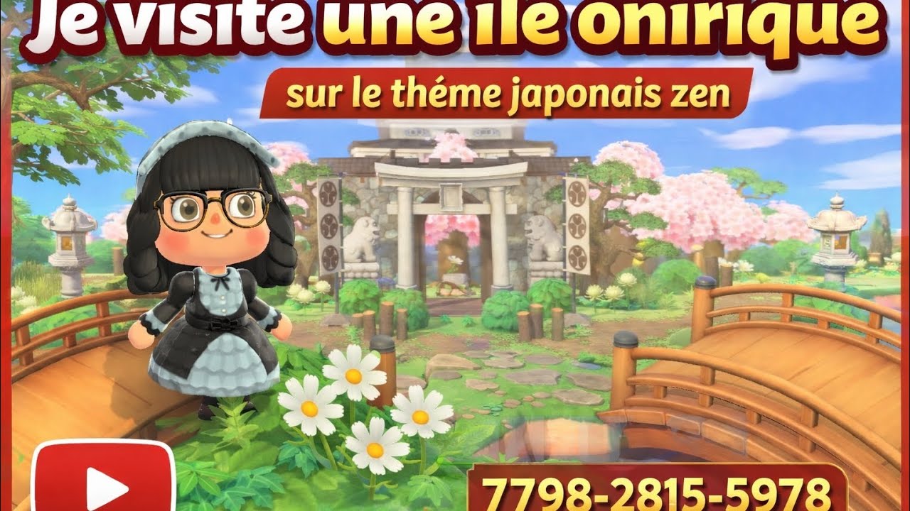 🌸 Je visite une &icirc;le onirique sur le th&egrave;me japonais zen 🌿