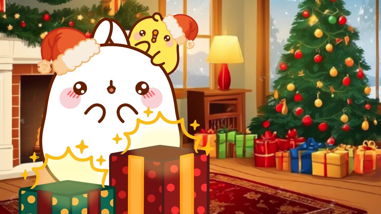 Molang and Piu Piu : Big SURPRISE for Christmas 🎁✨