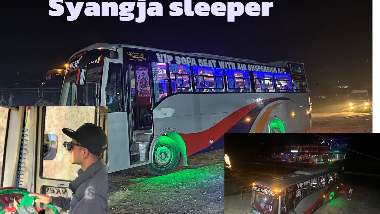 Galyang To Kathmandu vlog| Night Bus Driving Video! Bolna Sarma Laye pani yesso try handeko😎| Part-1