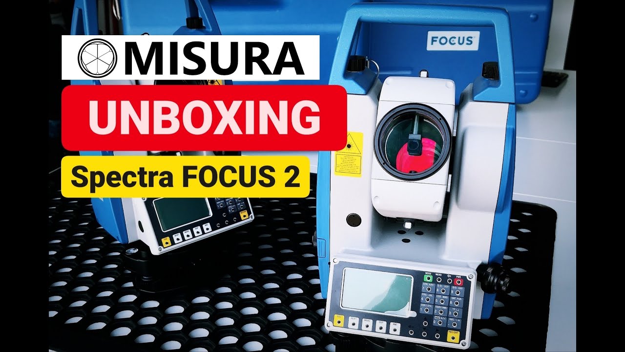 [UNBOXING]🔵 Estación Total Focus 2 Spectra Geospatial en Español.