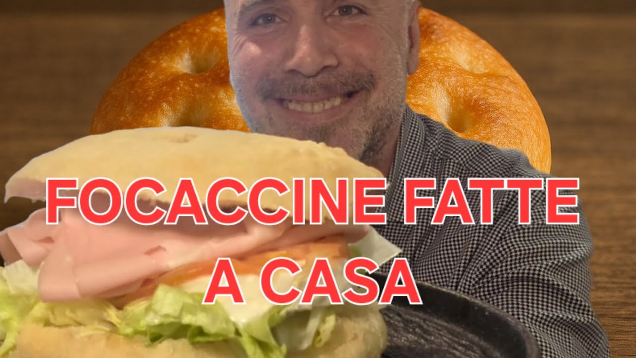 FOCACCINE FATTE A CASA FUORI CROCCANTI DENTRO MORBIDISSIME