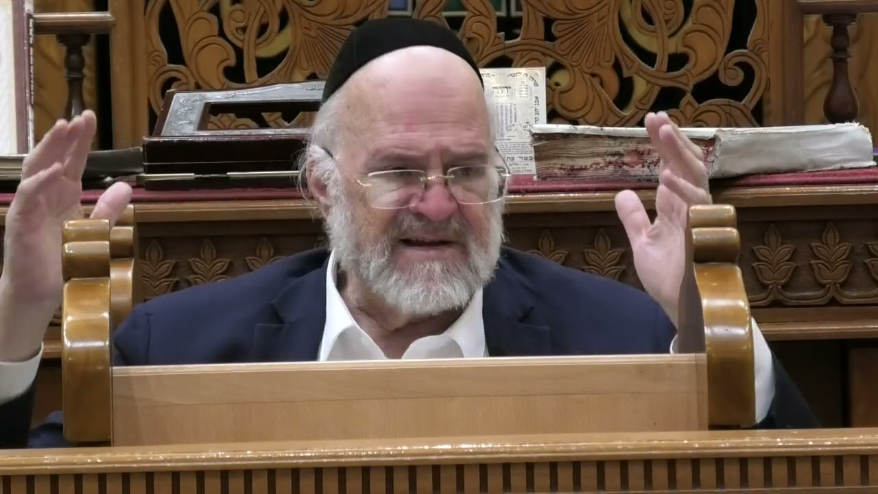 הרב ברוך רוזנבלום בהיכל אוריאל - פרשת וארא התשפ״ו - חלק 1 מ -2