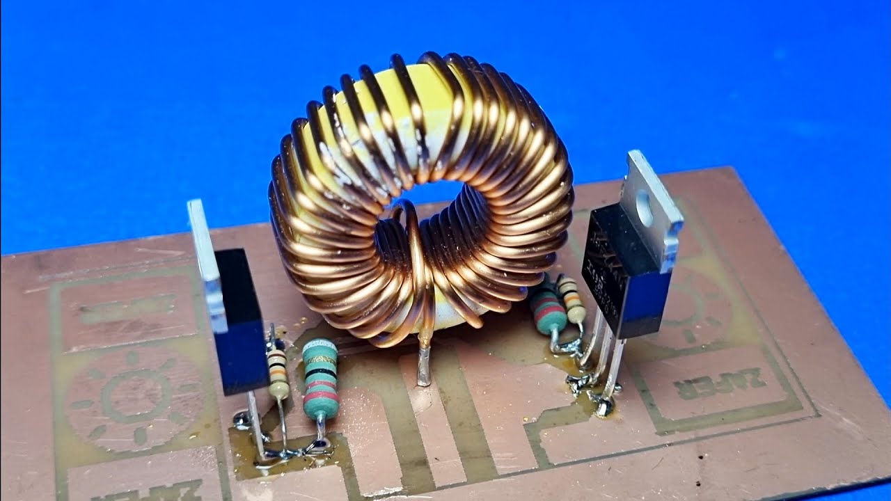 Сделайте свой собственный индукционный нагреватель всего за несколько шагов