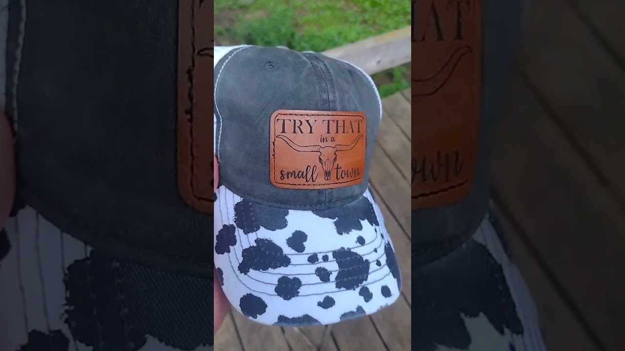 New ponytail hats with exclusive patch! 