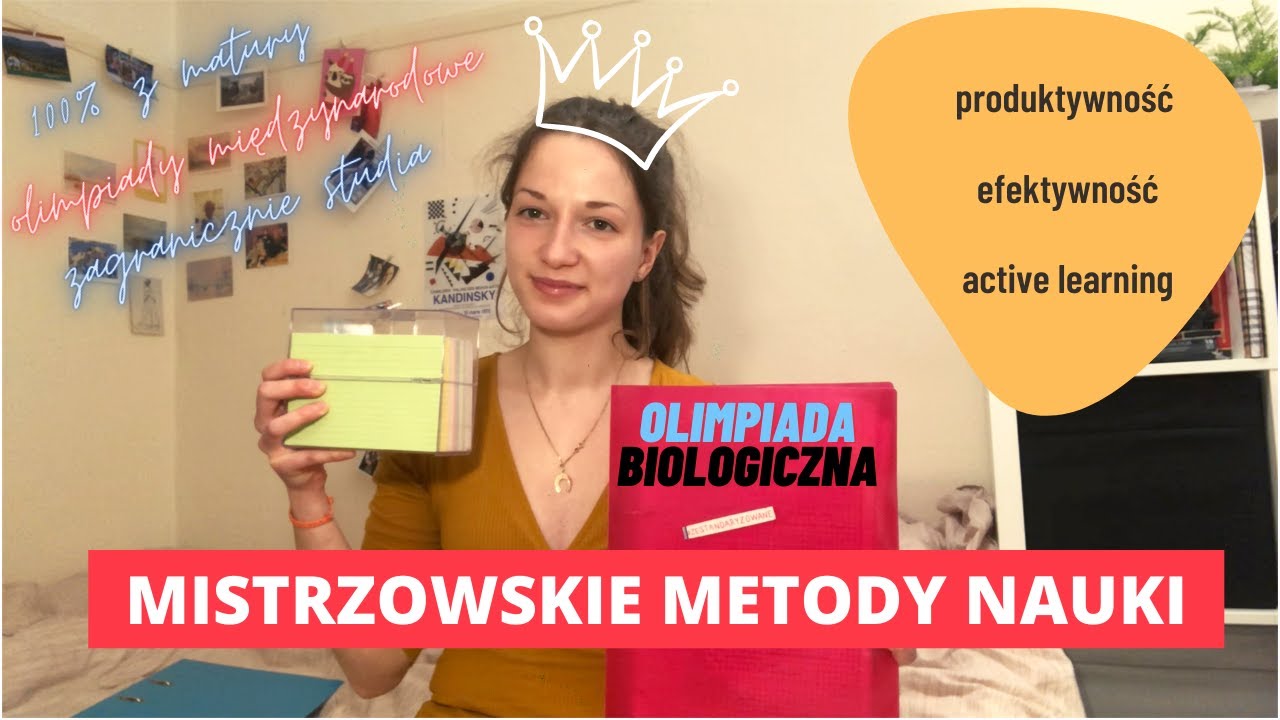Jak *uczyć* się do Olimpiady Biologicznej (i nie tylko) - mistrzowskie sposoby nauki