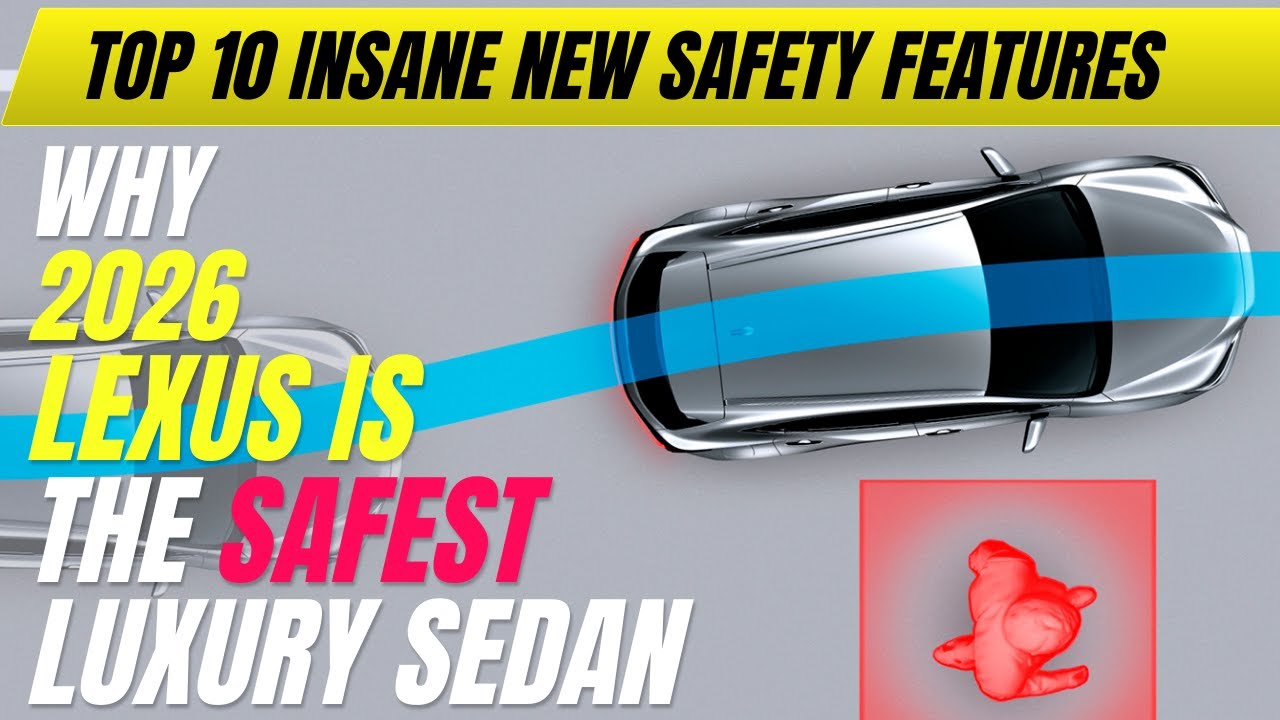 Top 10 INSANE New Safety Features in 2026 Lexus IS that Could Save Your Life!