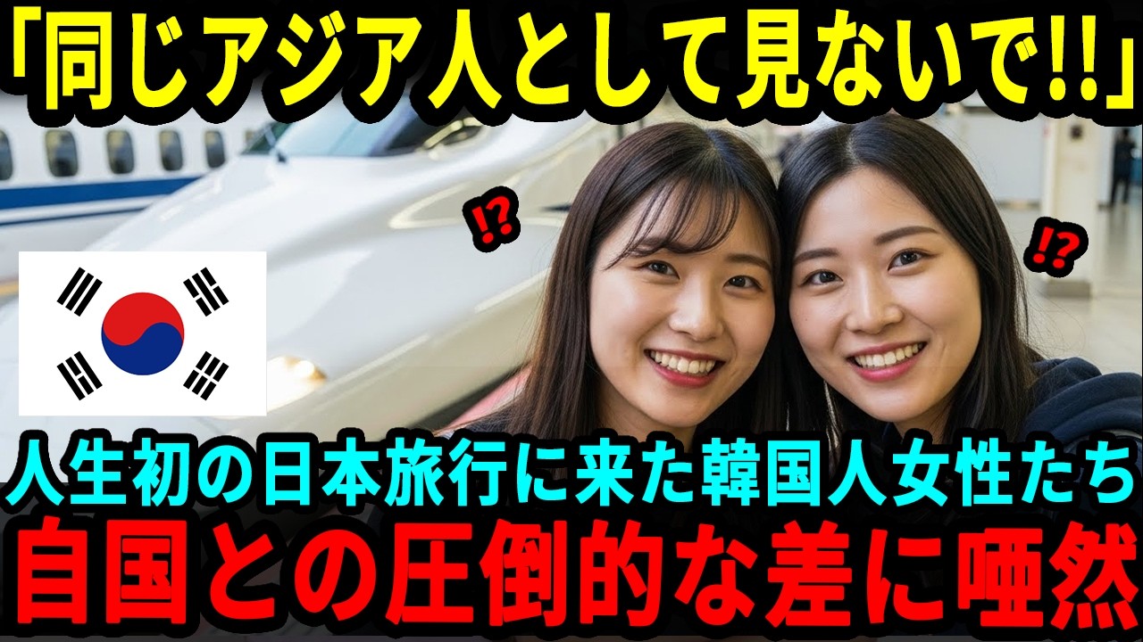  【海外の反応】「この国はなんだ！？」初めて日本を訪れた韓国人女性が、新幹線に乗り初日から驚きの連続！もう自国には戻れなくなった理由
