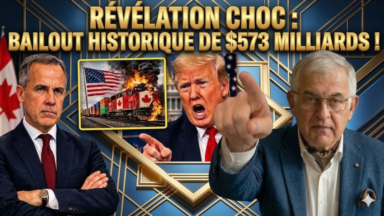 URGENT Trump réclame 573 G$ pour le rail — le Canada réplique brutalement