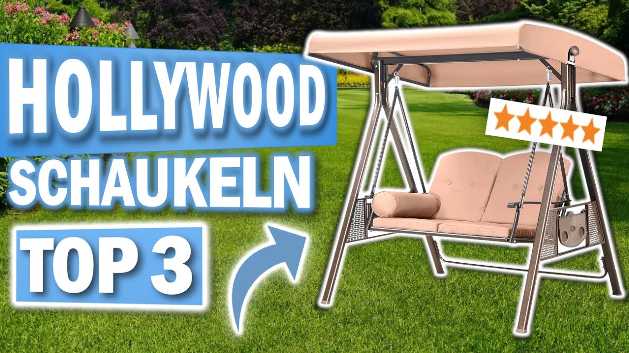 HOLLYWOODSCHAUKEL kaufen: Top 3 Hollywoodschaukeln 2026 im Vergleich!