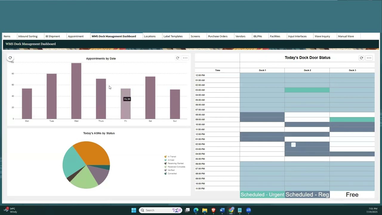 WMS Cloud Receive and Sort Part 1