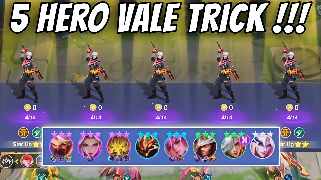 COMMANDER VALE NEW TRICK!! BEST LATE GAME STRATEGY!! MAGIC CHESS GO GO 