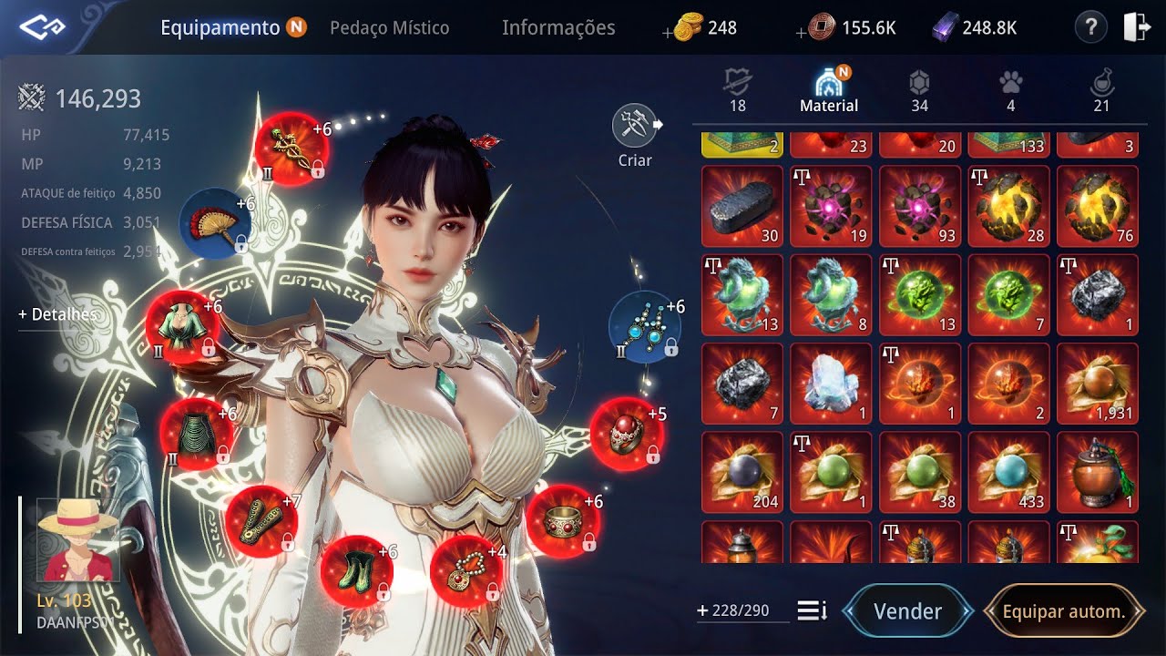 ECONOMIZE O MÁXIMO DE RECURSOS POSSÍVEL AO CRIAR O SEU ITEM ÉPICO NO MIR4