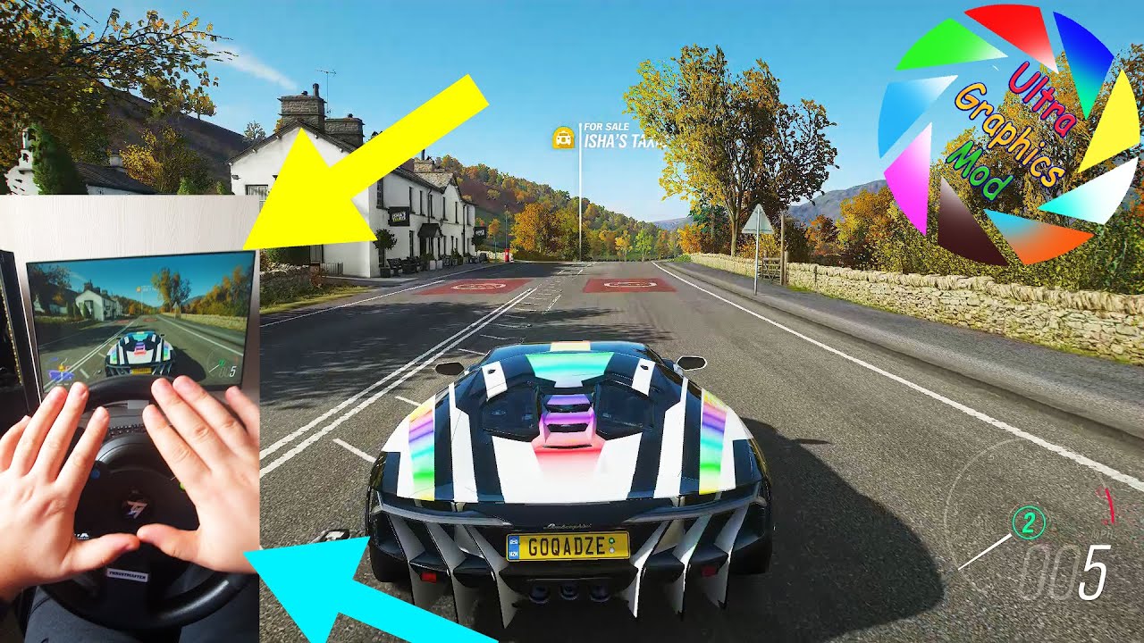 Lamborghini Centenario LP 770-4 Forza Horaizon 4 | Thrustmaster Steering Wheel