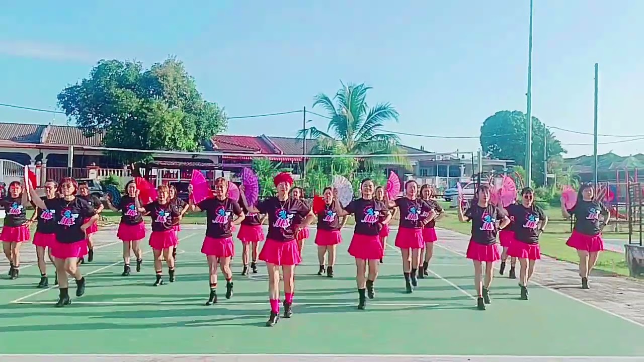 有风无风皆自由(完整版) Meiszechin整编及指导MSDancingGroup示范 #扇子广场舞 #广场舞 #dance  #舞蹈