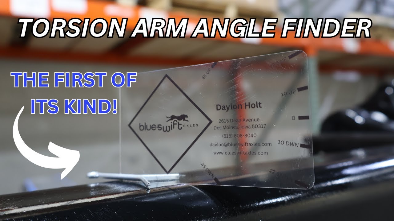 Torsion Arm Angle Finder | How To Find The Angle Of A Torsion Axle Arm