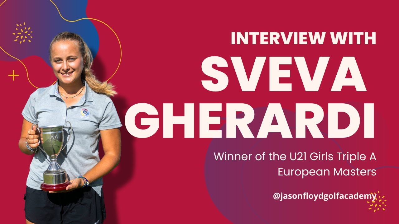 Interview with Triple A European Masters Winner Sveva Gherardi!