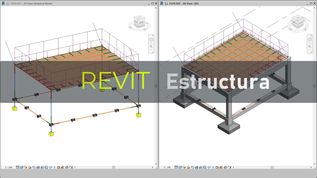 Cargas estructurales  y condiciones de contorno en Revit