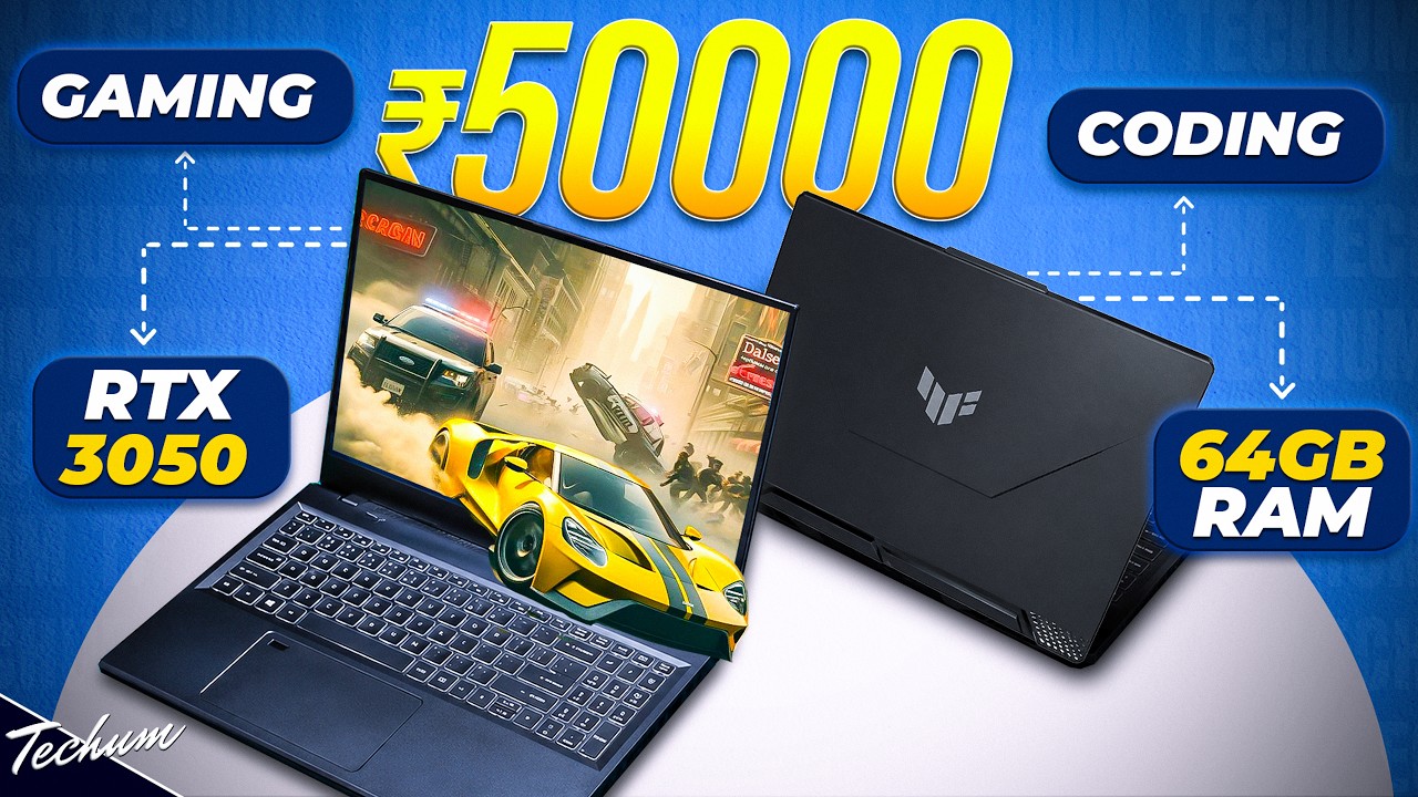 Best Laptop Under 50000 in 2026 🔥 TOP 5 Laptops for Students, Coding & Gaming under 50000 - 55000
