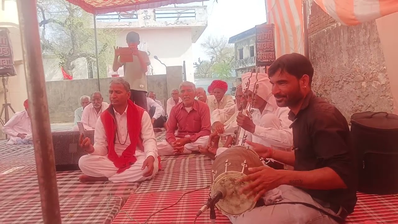 सत्संग कजोड़ मल जी कुमावत कै मठ बनियाका बास हेली अजर अमर भरतार रमैया वर जोर को पायो🙏🙏🙏
