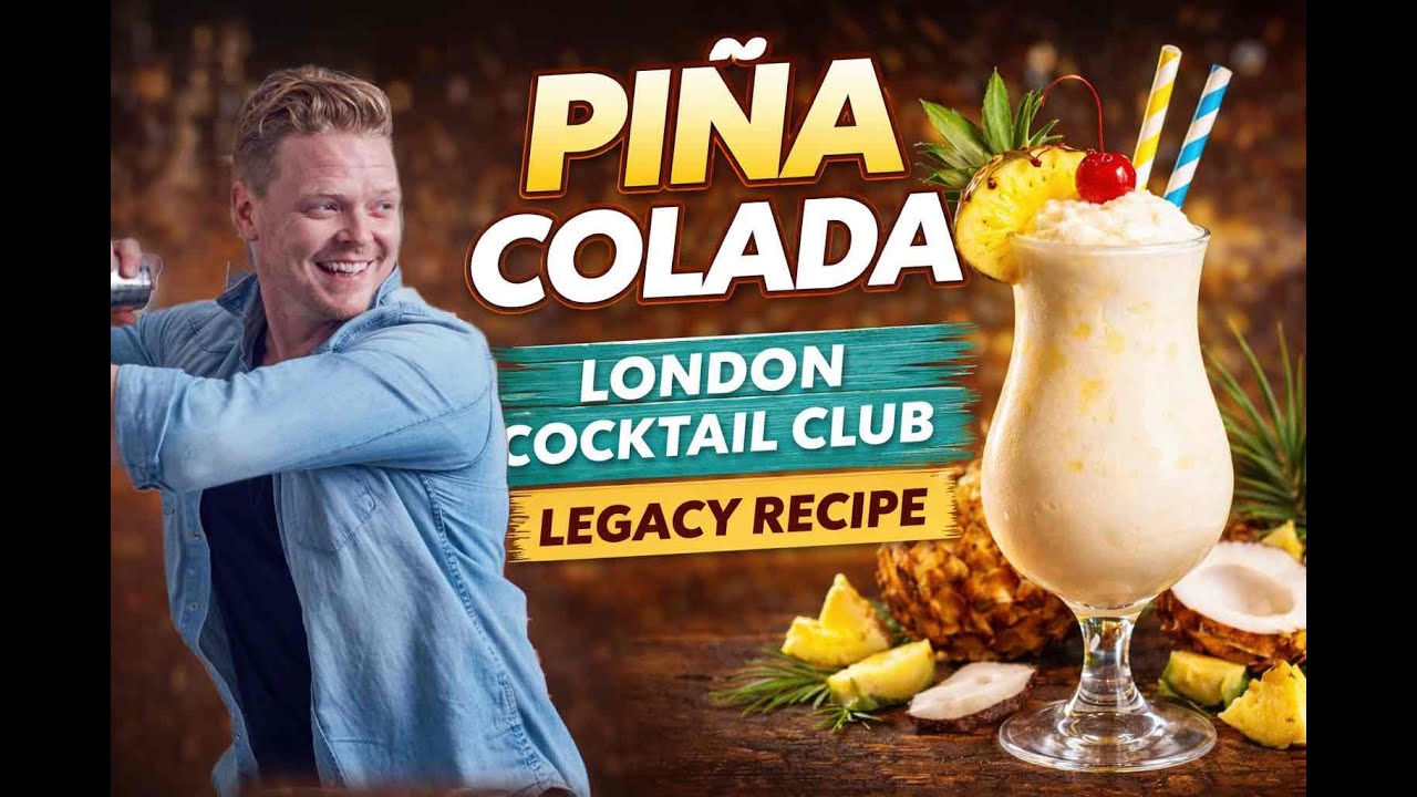 How to Make a Piña Colada | London Cocktail Club Recipe by JJ Goodman