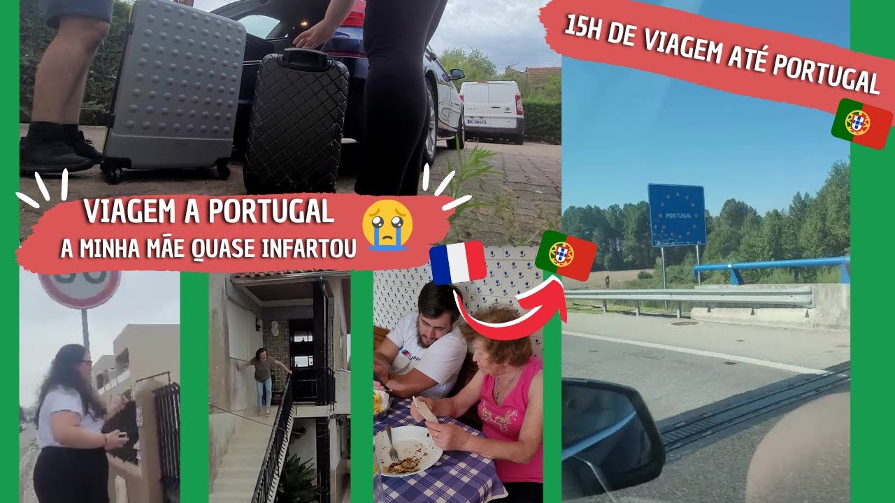 VIAGEM DE CARRO ATÉ PORTUGAL | PREPARAÇÃO | CHEGADA EMOCIONANTE |15 HORAS DE VIAGEM 🇨🇵 🇵🇹
