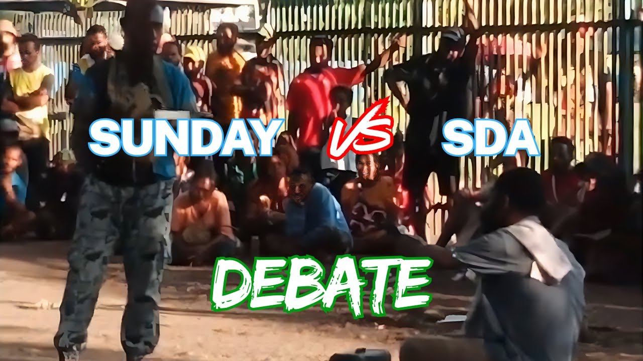 SDA serves Sunday Bebate at Eriku, Lae, Morobe Province 🇵🇬 #debate 