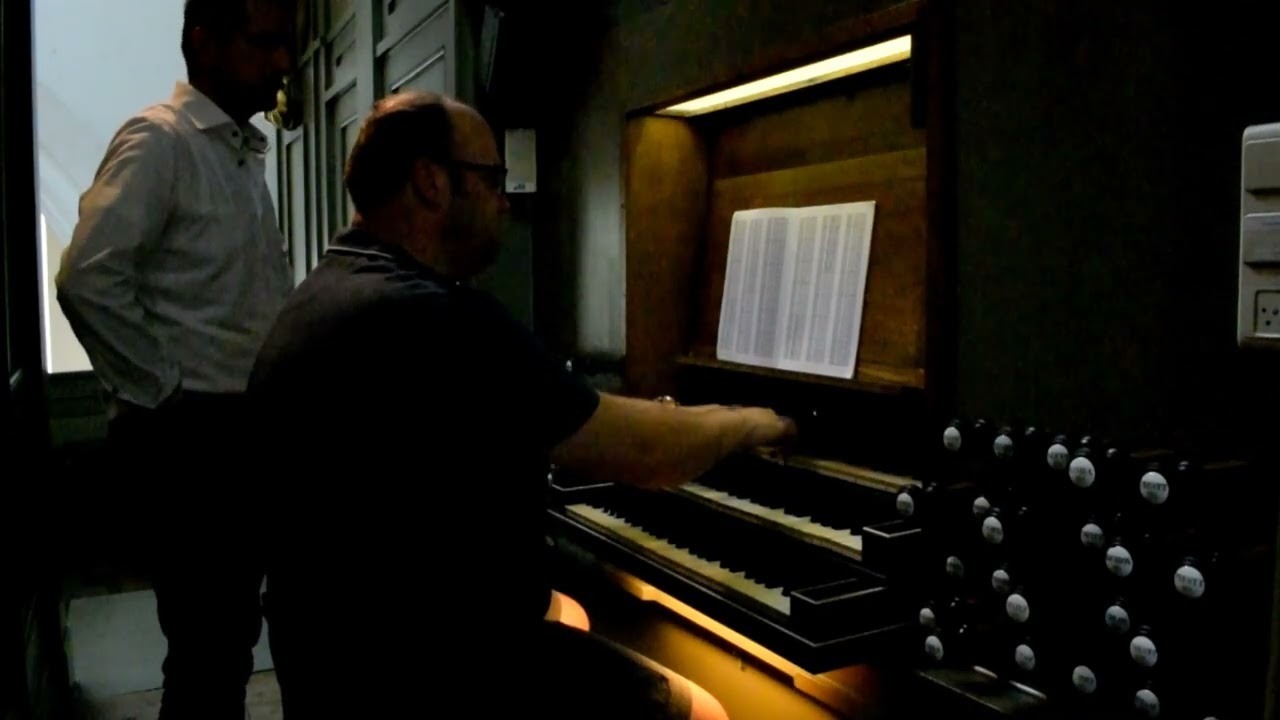 Frans van Tilburg | Psalm 49 | Dirco Oskam orgel Oude Kerk Delft