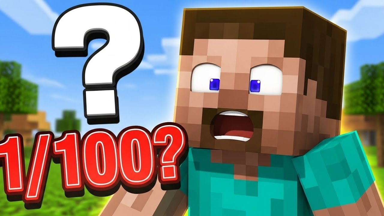 Только 1 из 100 игроков в Minecraft делает это правильно...