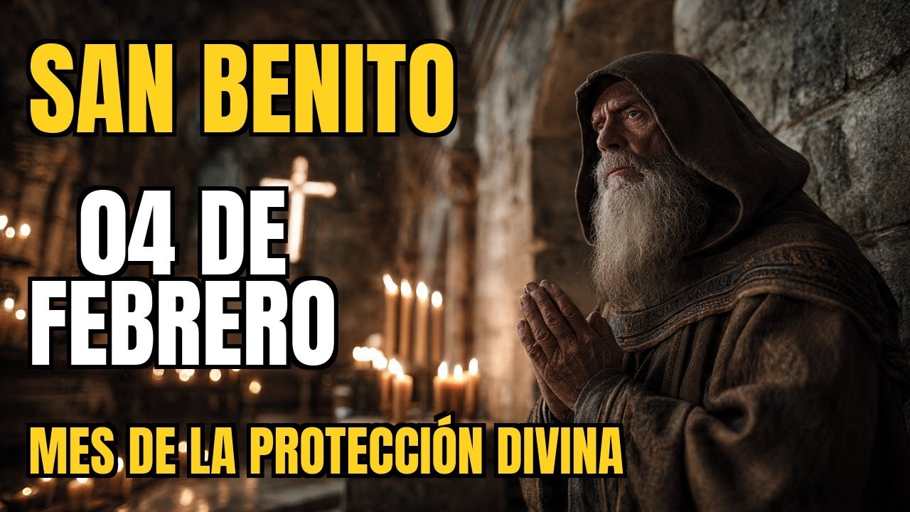 🌟 Esta oración de San Benito abre puertas que no ves 🙏