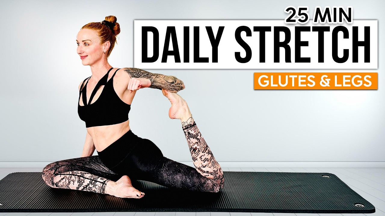 Glutes & Legs Stretch Routine for Recovery | 25 Min