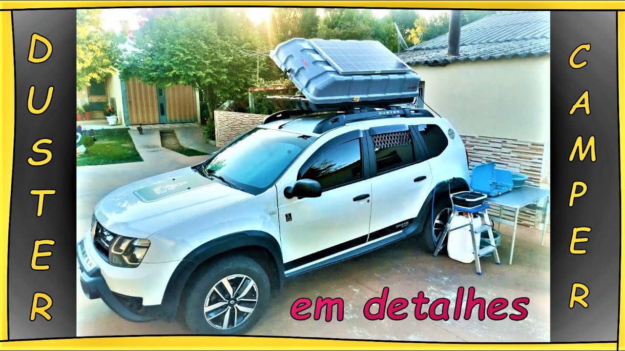INCRIVEL DUSTER CAMPER EM DETALHES