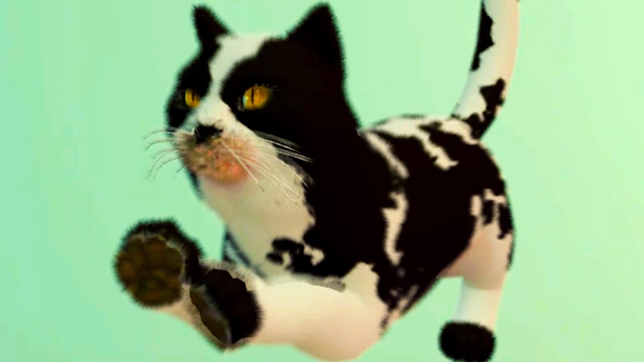Кошка Бабушка в Симулятор Кота с Кидом #2 Cat Simulator 2 Бирманская и Европейская кошка - Пурумчата