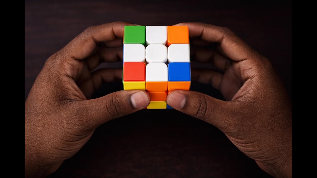 Learn to Solve the 3×3 Rubik’s Cube | Step-by-Step Beginner Series - Step 1 - Making a White Cross