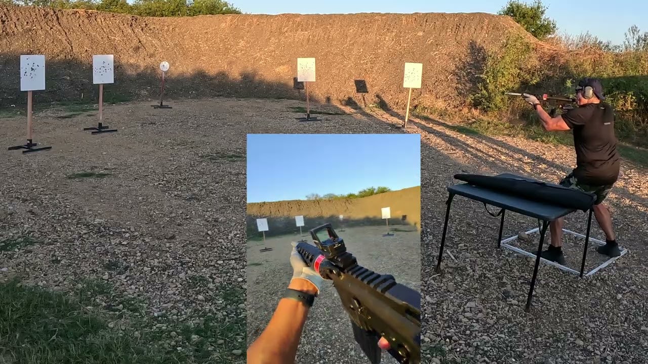 Steel Challenge Match Rimfire Divisions: JP .22 Rifle & Volquartsen Black Mamba Pistol. RFRO,  RFPO