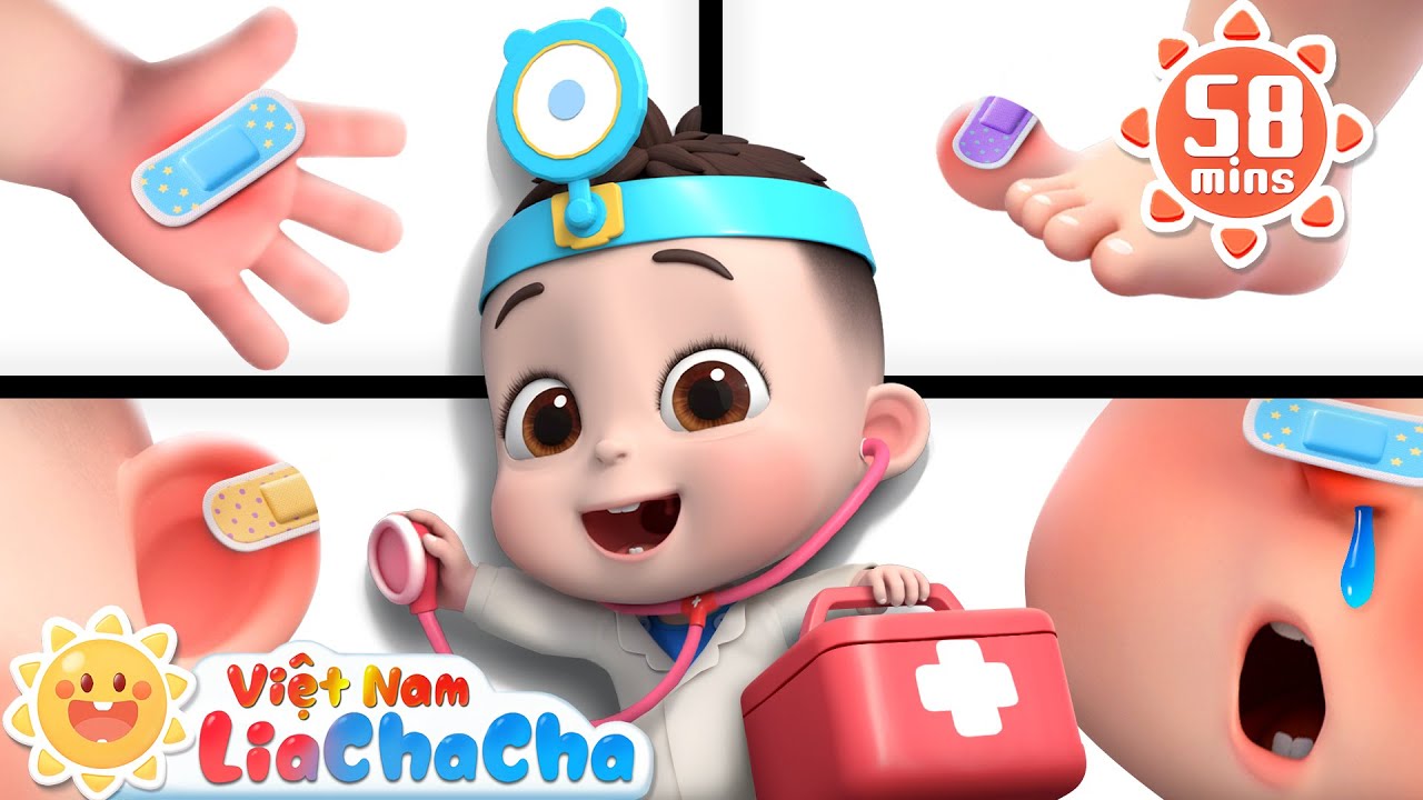 🥼 Trò chơi bắc sĩ khám bệnh cùng Lia và ChaCha | LiaChaCha Ca Nhạc Thiếu Nhi Việt Nam