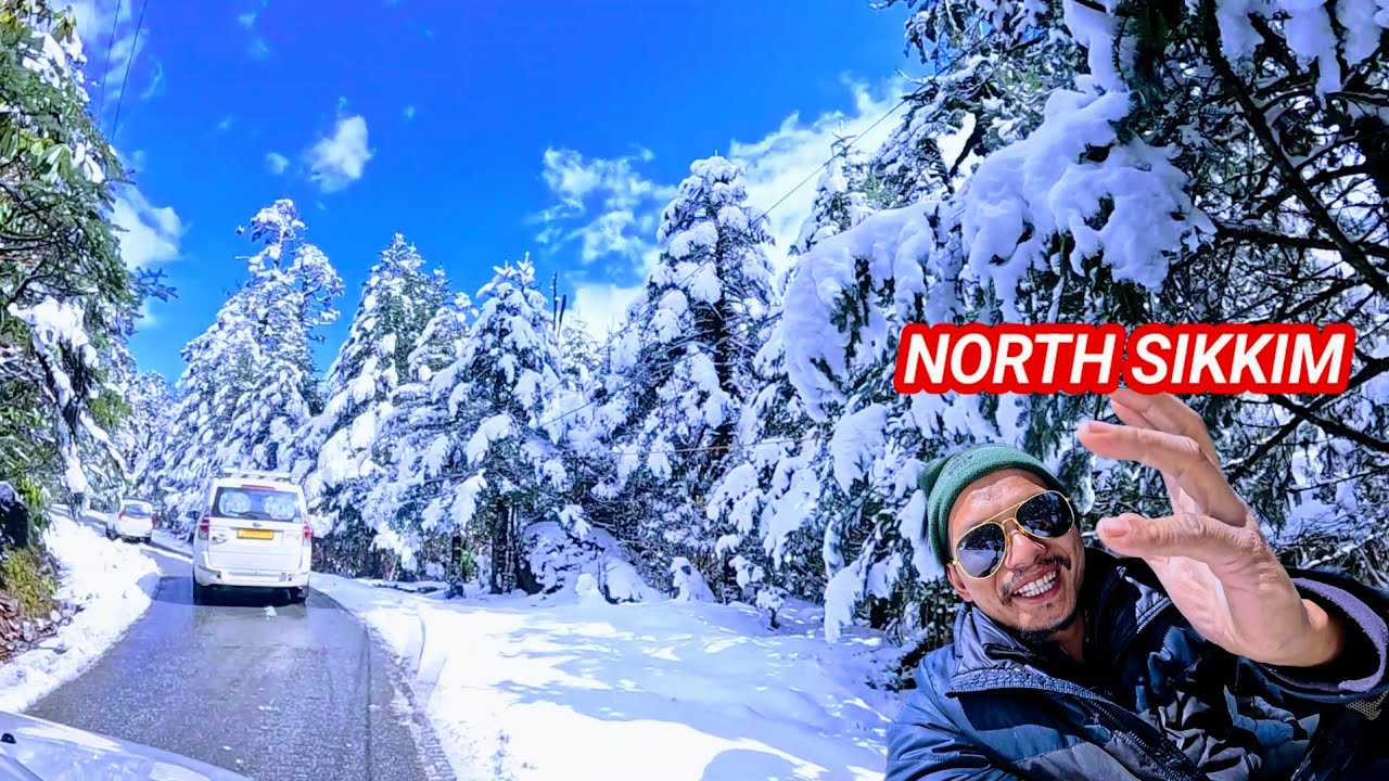 North Sikkim Tour Mar 2026 | Weather ad Snowfall North Sikkim Lachung Youmthang Valley