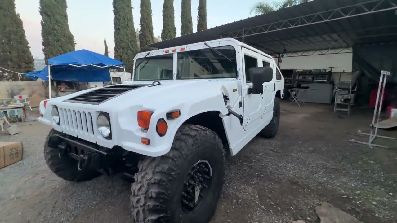 part 3 original hummer h1 slant back restoration