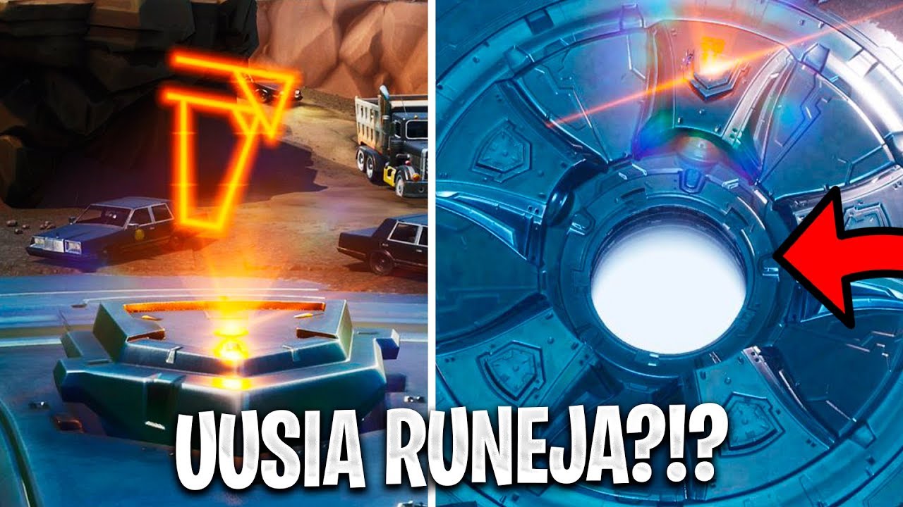 UUSIA RUNEJA & LOOT LAKEN MYSTEERI! - FORTNITE UUTISET & TEORIAT