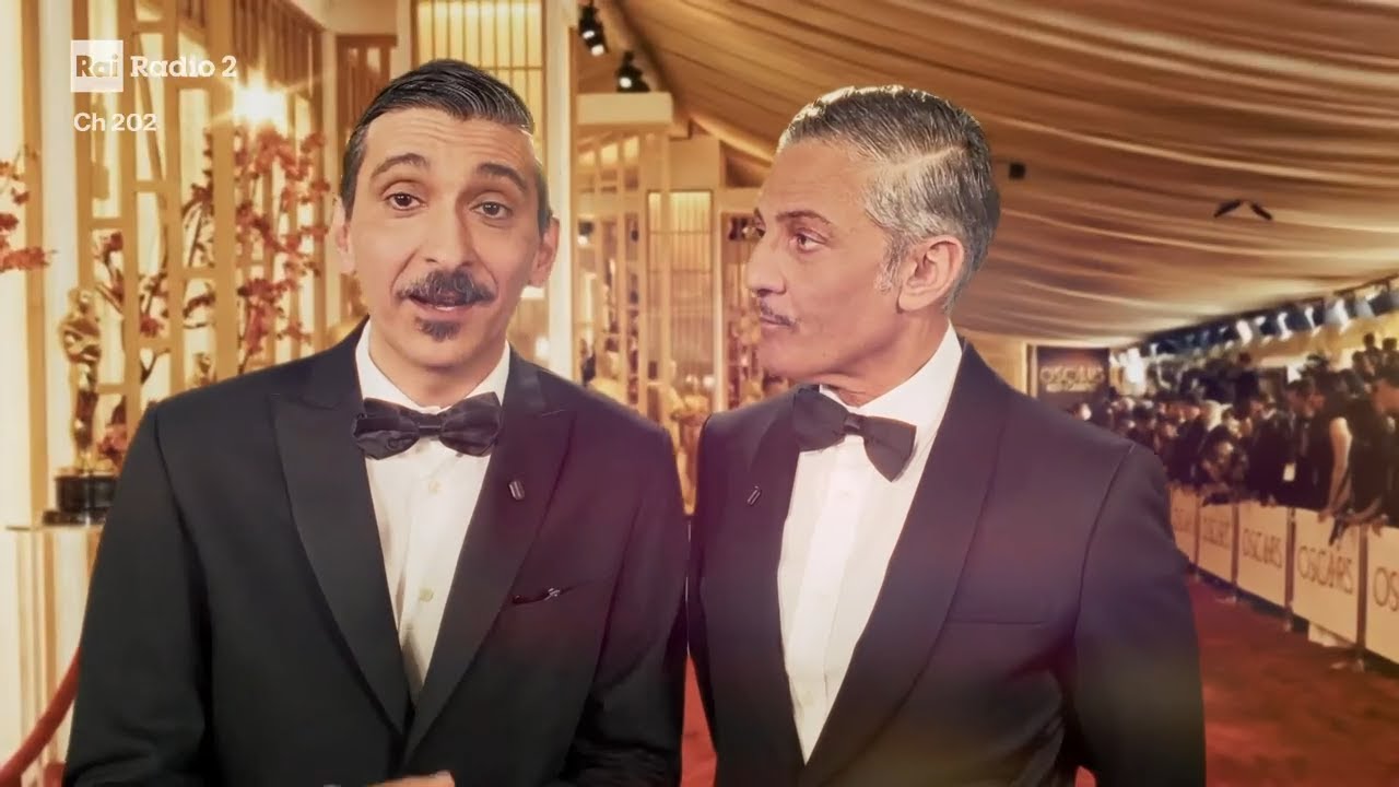 Fiorello e Biggio inviati alla Cerimonia degli Oscar - La Pennicanza 16/03/2026