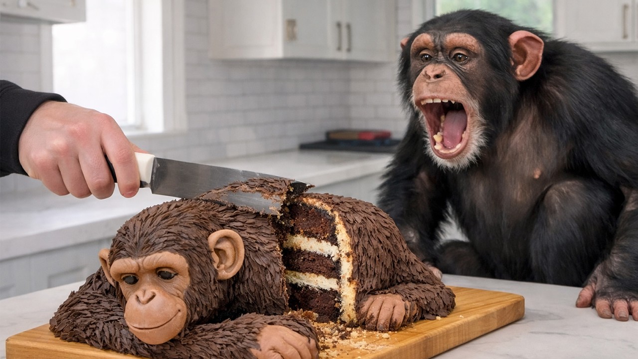 Dog and Cat Reactions to Cutting Cake 😱 Funny Dog and Cat Reactions 2026