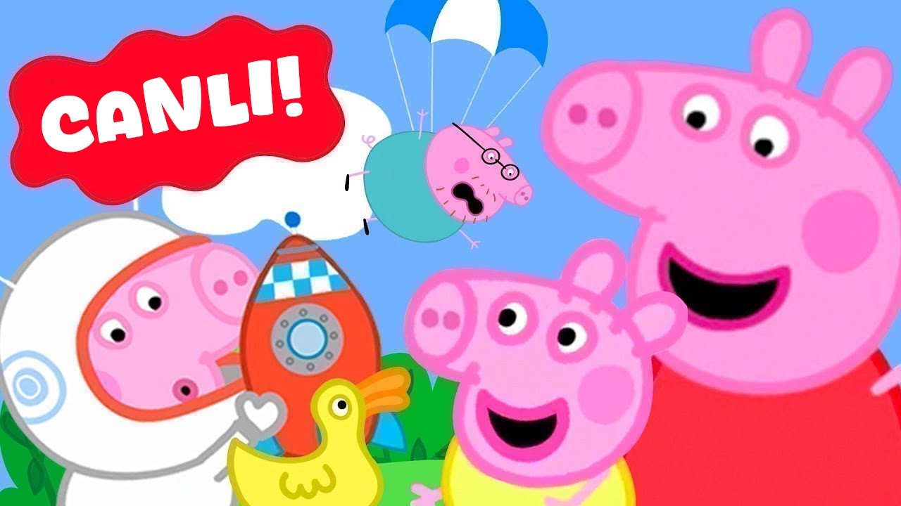 🔴 CANLI: Peppa Pig’in Tüm Maceraları Aralıksız! 📺🐷 | Peppa Pig Türkçe 24/7