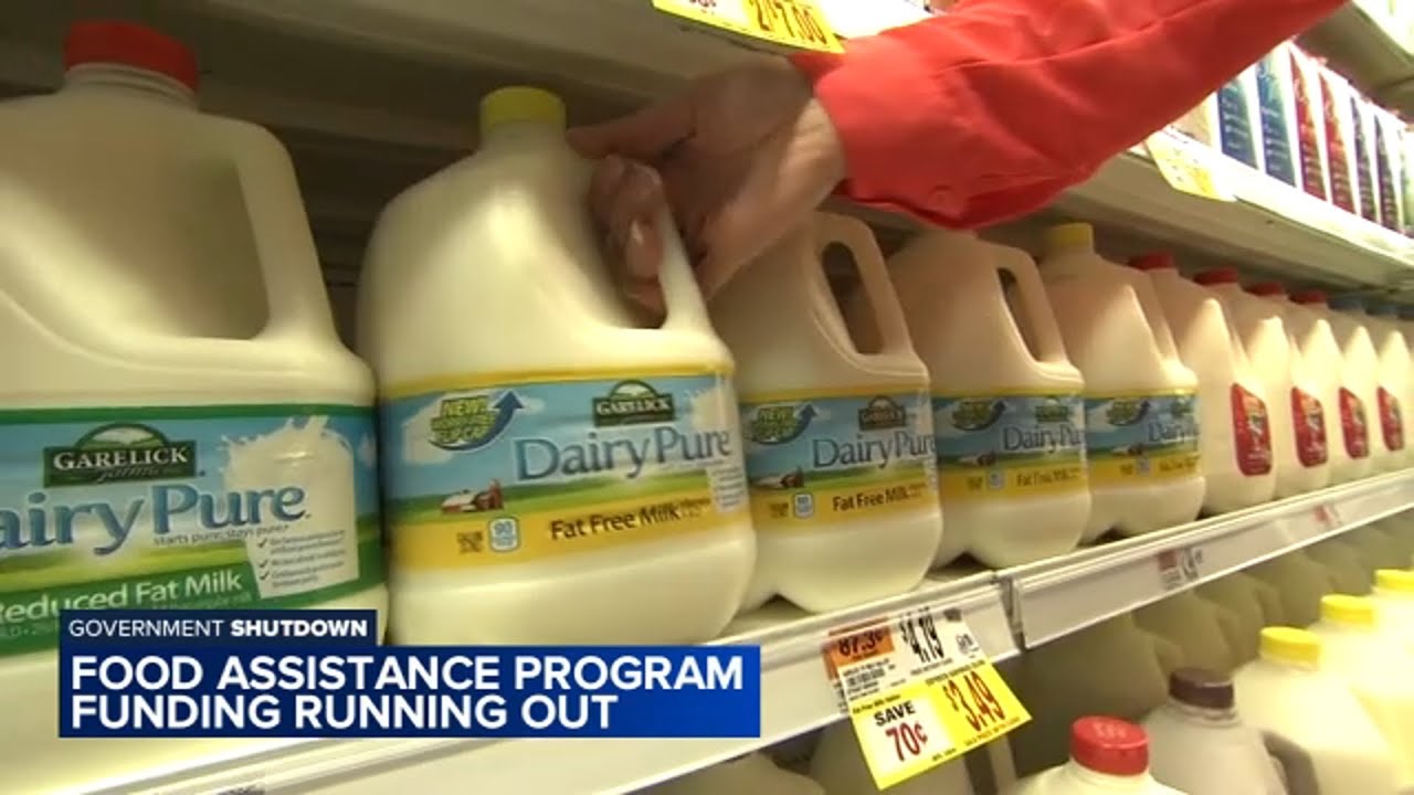 Millions of Americans could lose food assistance as government shutdown continues