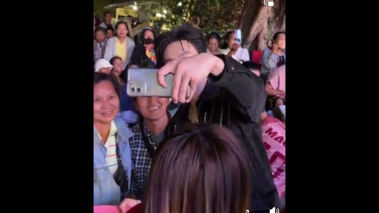 พ่อจ๋าคนหล่อเดินสายบุญ #ลงพบป๊ะแม่ๆแผ่จตุปัจจัยสาธุจ้า