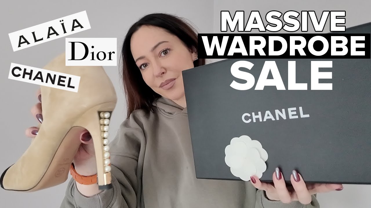 MASSIVE WARDROBE SALE: Alaia, Chanel, Dior, Versace & more...
