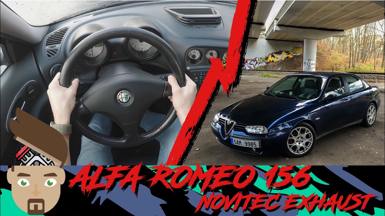 2001 Alfa Romeo 156 2.5 V6 BUSSO | POV/Raw sound with Novitec exhaust