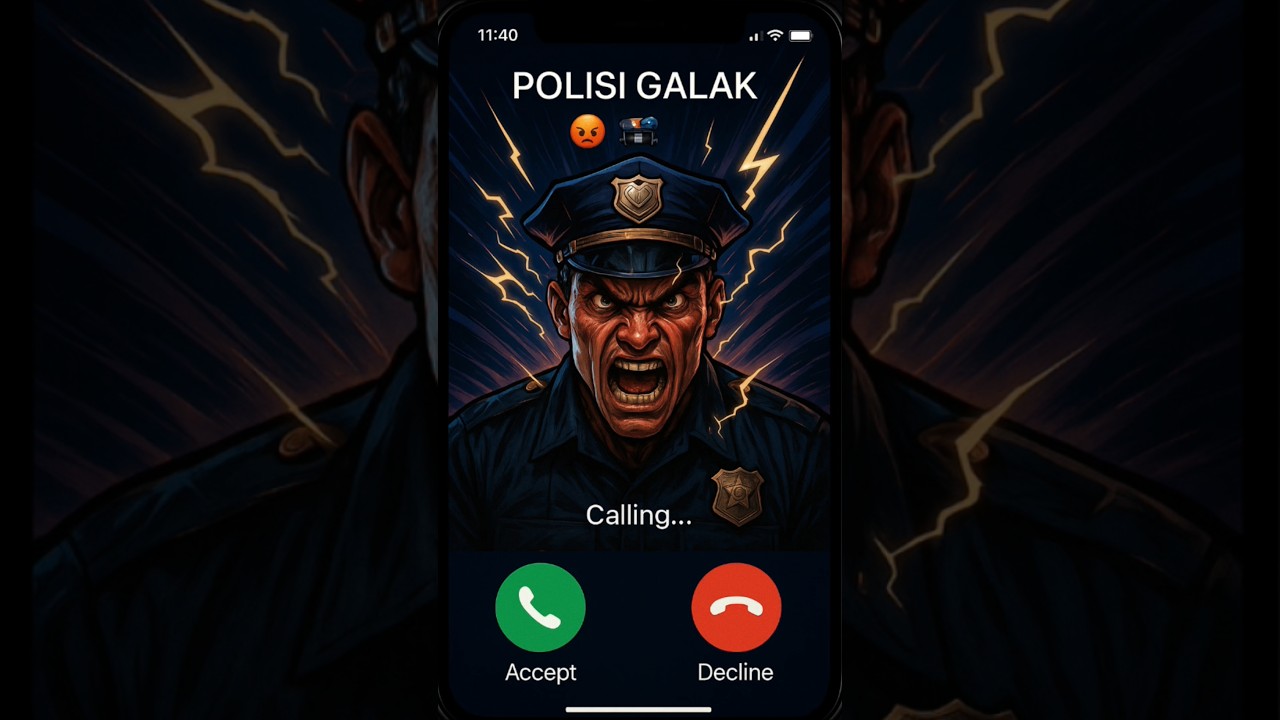 Awas polisi galak telpon 😡 #fypviral #bismillahfyp #polisi #telepon #warning #cepatpulang