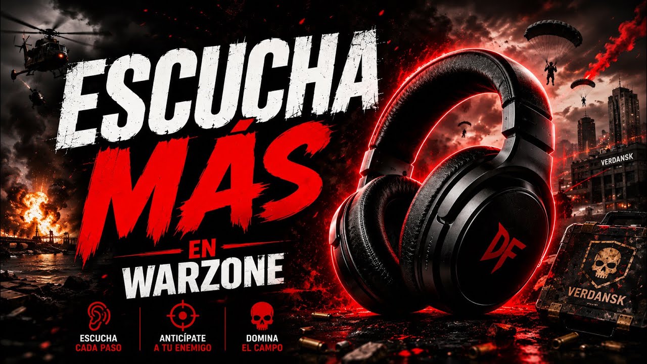 🔥 LA MEJOR CONFIGURACIÓN DE AUDIO PARA WARZONE 2026 | ESCUCHA PASOS COMO PRO 🎧💀