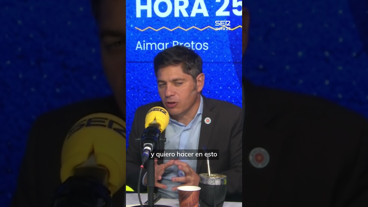 🗣️ Axel Kicillof explica a qui&eacute;n afecta la motosierra de Milei: 