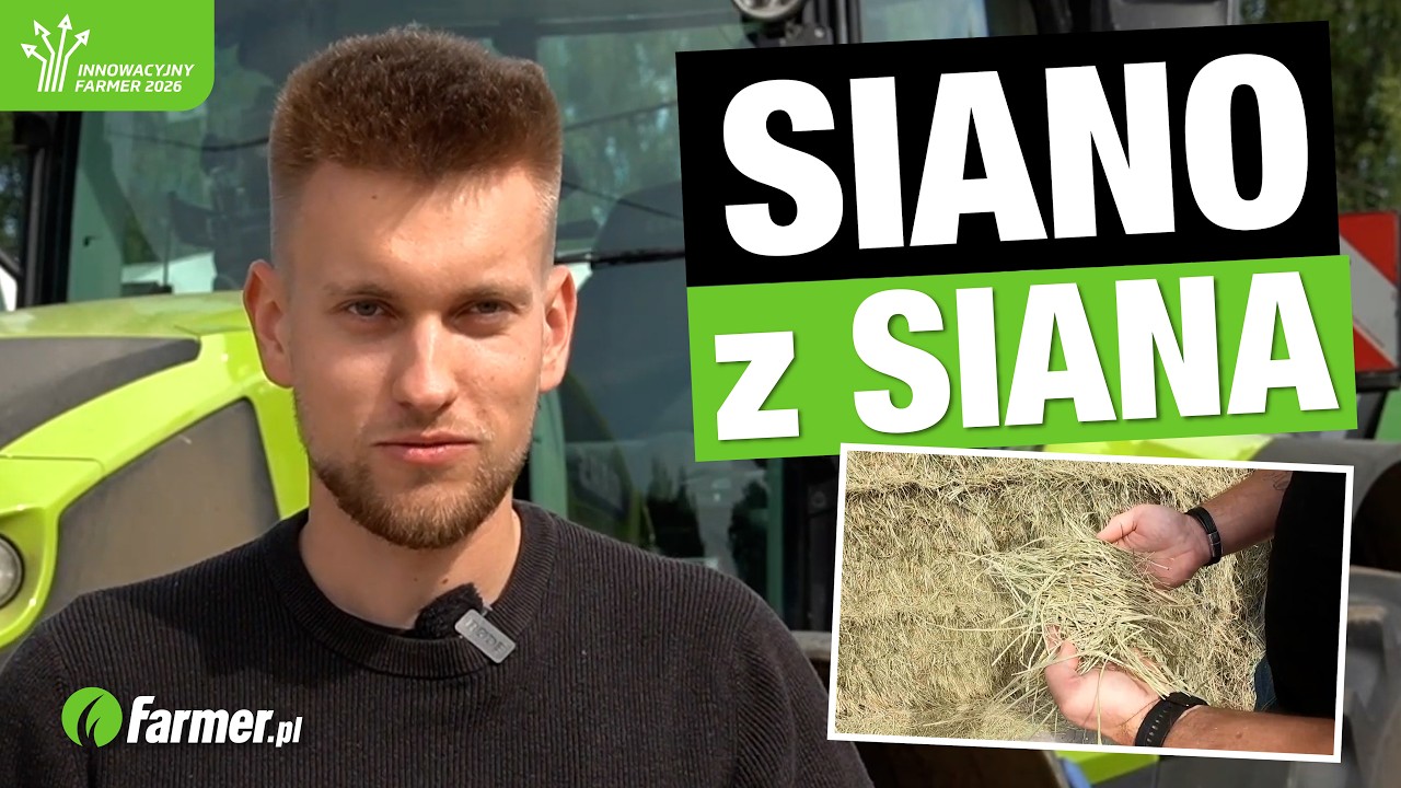 Zrobił biznes na sianie dla koni! 730 ha bez chemii i orki od 18 lat