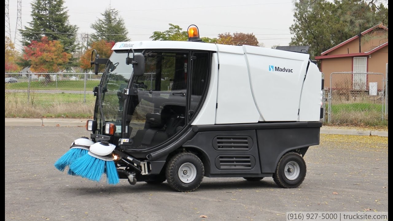 2009 Madvac CN100B Compact Litter Sweeper for sale